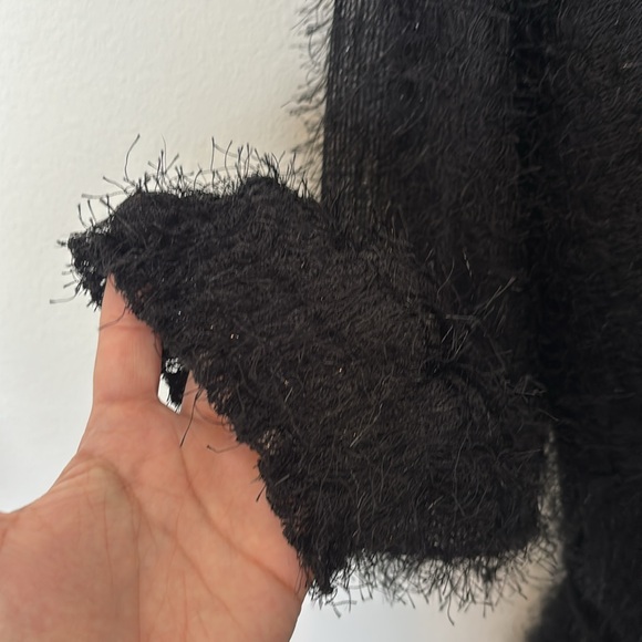 BloomChic Eyelash Wrap Blouse - Picture 5 of 6